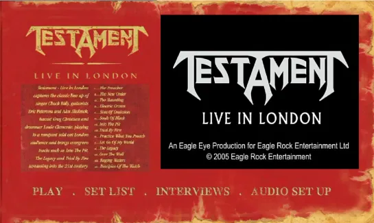 Testament - Live in London [2005, Thrash Metal ] . ,,OBMOROCK,,