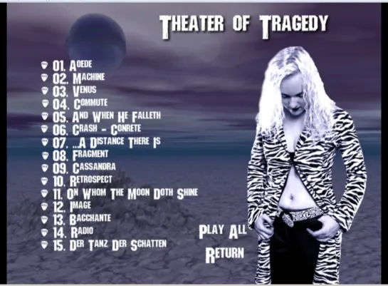 Theatre of Tragedy - Stavanger, Norway, 27.02.2001 ,,OBMOROCK,,