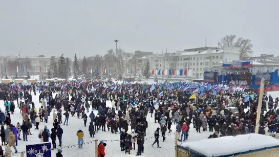 В Самаре прошел митинг-концерт на площади Куйбышева