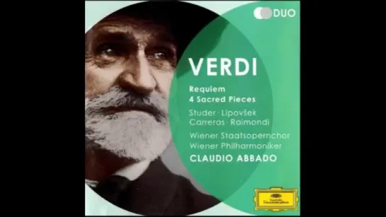 Verdi - Requiem - Ruggero Raimondi - Cherryl Studer - Jose Carreras - Marjara Lipovsek (Abbado)