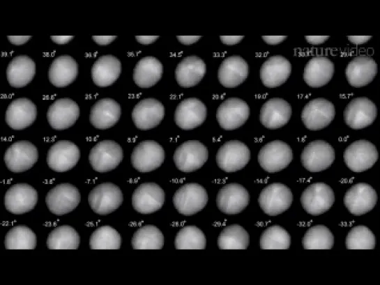 Детальное изображение строения атома.