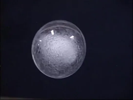 Rotating Sphere of Water in Microgravity // Вращение водяного шара в невесомости