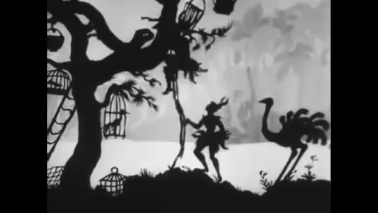 Папагено.Мультфильм на музыку В.А.Моцарта.Lotte Reiniger.1935 г.