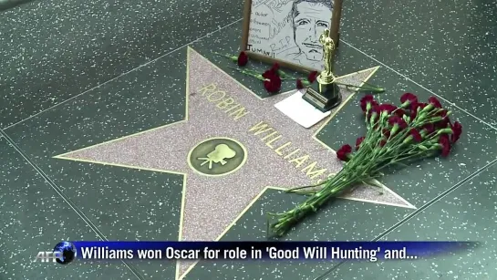 Tribute to Robin Williams on Hollywood's Walk of Fame