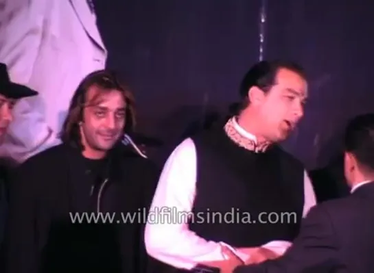 Akshay Kumar, Sanjay Dutt and Steven Segal at the mahurat of Raftaar