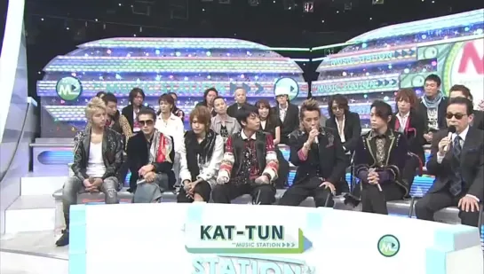 2010.01.29 [Music Station] KAT-TUN - Talk & THE D-MOTION