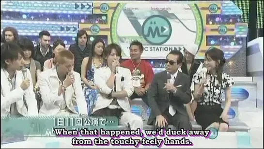 2007.06.22 [Music Station] KAT-TUN - Talk & Medley (EngSub)