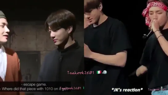 Closeness energy. Nape kiss energy - taekook