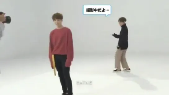 Taekook/Vkook moment | Taehyung and Jungkook during photoshoot