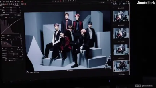 [Legendado PT-BR] BTS Blood, Sweat  Tears JPN ver. making of jacket photos