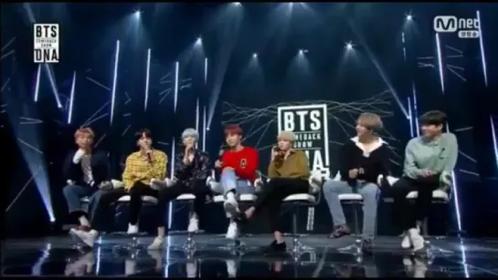 BTS Comeback Show Interview Cut: Taehyung asking Jungkook if he should sleep with only a tie