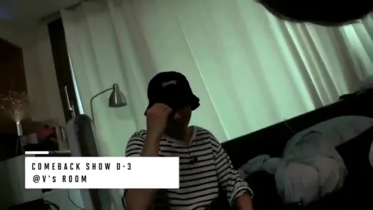 BTS Comeback Show D-3 @ V's room: Taehyung and Jungkook