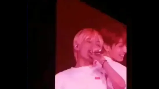 180912 LOVE YOURSELF TOUR in Oakland | Taekook moment