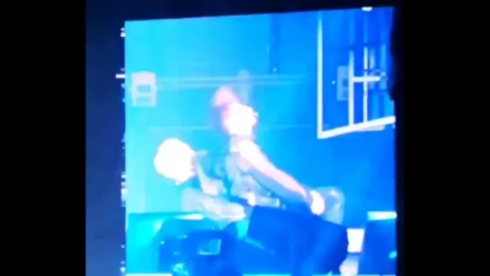 180908 LOVE YOURSELF TOUR in LA DAY 3: BTS - Fake Love | Taekook moment (fancam)