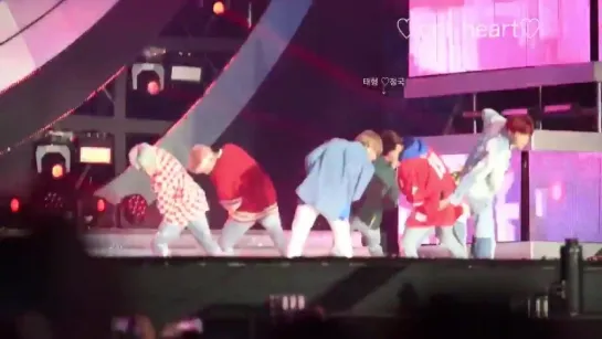 170924 Daejeon SF Concert: BTS - MIC Drop: Taekook/Vkook's synchronization