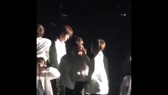 Taekook/Vkook moment | 170608 BTS Wings Tour In Hiroshima