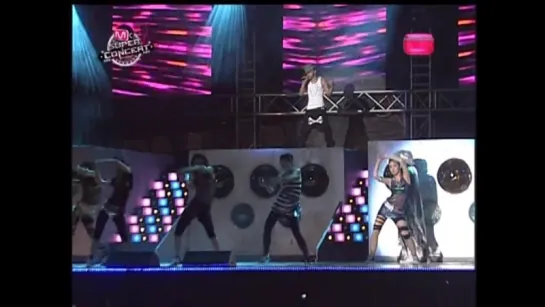 TAEYANG and LEXY - Get Up + Rush [2007.05.03 Mnet Super Concert]