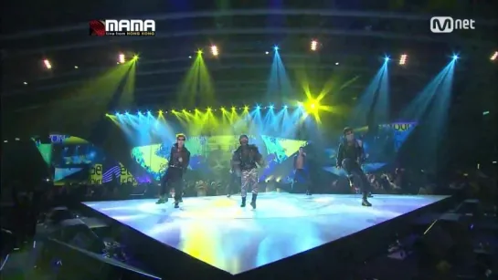 BIG BANG - Intro + Crayon + Fantastic Baby [2012.11.30 MAMA]