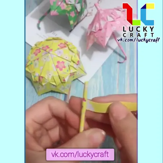 Поделки из бумаги ☺ vk.com/luckycraft – подпишись!