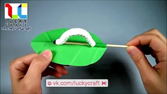 Живая гусеница🐛vk.com/luckycraft – подпишись!