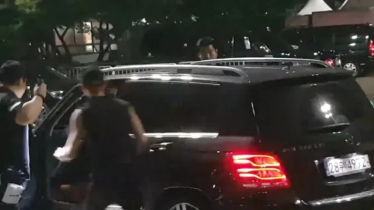 160729; fancam | after the concert - chanyeol x sehun