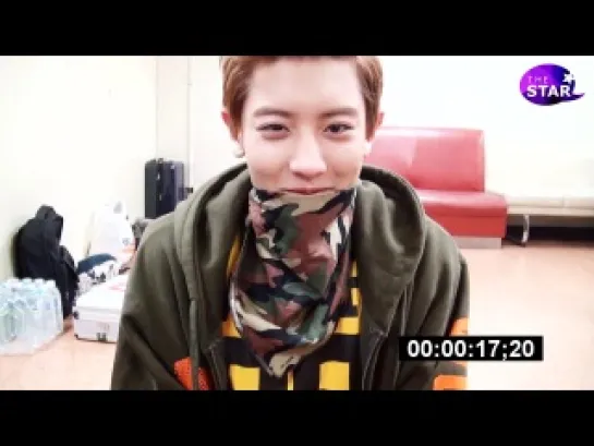 [VIDEO] 130809 Chanyeol Interview @ THE STAR