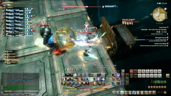 Final Fantasy 14 Heavensward Alexander Savage - A6 kill