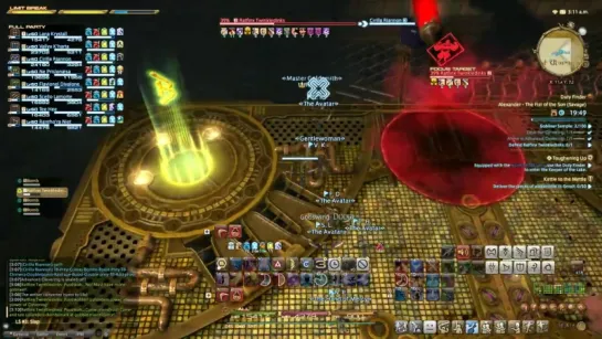 Final Fantasy 14 Heavensward Alexander Savage - A5 kill