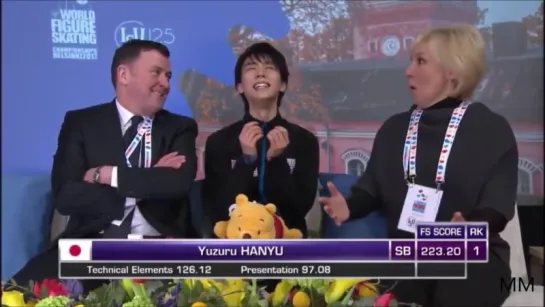 Yuzuru Hanyu Reacting To His First 11 World Records