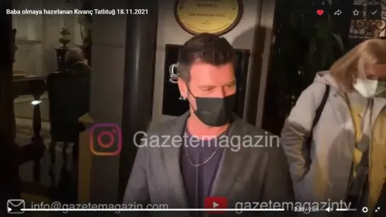 Baba olmaya hazırlanan Kıvanç Tatlıtuğ 18.11.2021