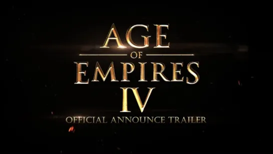 Age of Empires IV — анонс