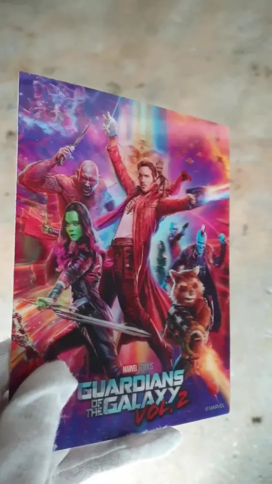 Guardians of the Galaxy Vol. 2 [Weet collection Exclusive No.2] Lenticular LIVE!