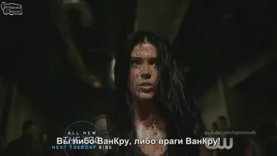 The 100 / Сотня — Промо к 5x02 «Красная королева» (русские субтитры)