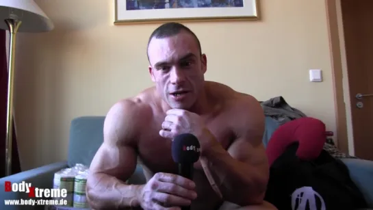 Roman Fritz - Interview and Posing 1 day prior to Amateur Olympia Prague 2014