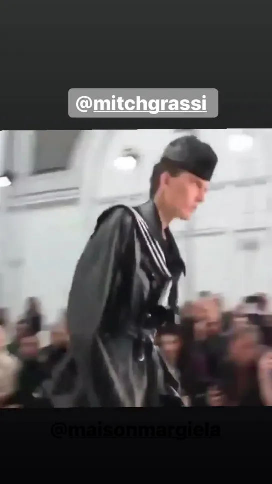 Maison Margiela model walk 2