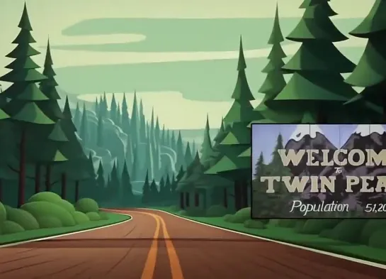 Twin Peaks as a Pixar film