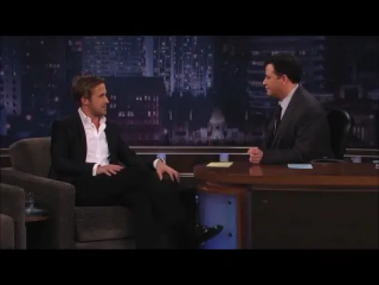 Ryan Gosling on Jimmy Kimmel