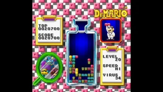 Super Nintendo - Dr. Mario