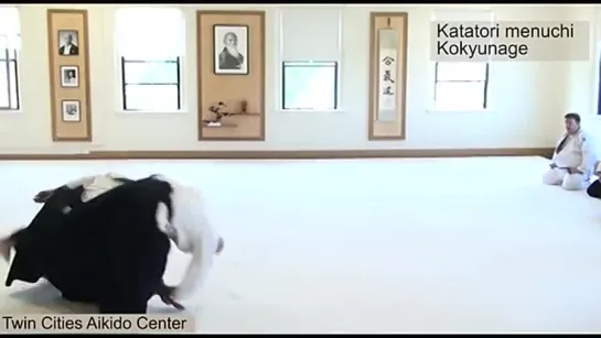 Kata Menuchi Kokyunage 2018 Donovan Waite Shihan at Twin Cities Aikido Center