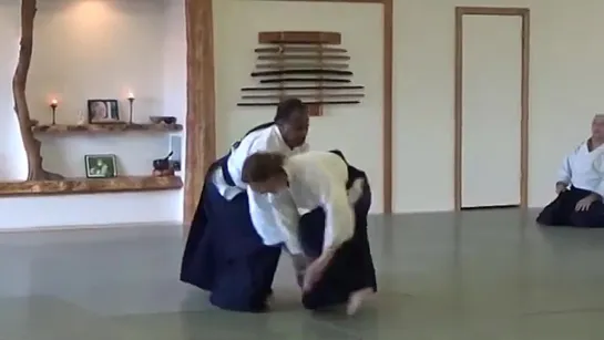 Donovan Waite Sensei, Morotedori kokyunage (1)