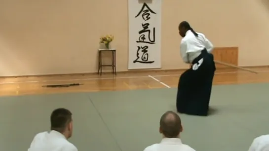 Donovan Waite 7th dan Aikikai Shihan in Sopron - Jo Suburi