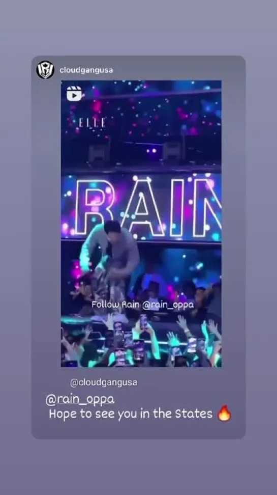 Видео от RAIN | 비 | RUSSIAN SPEAKING CLOUD COMMUNITY