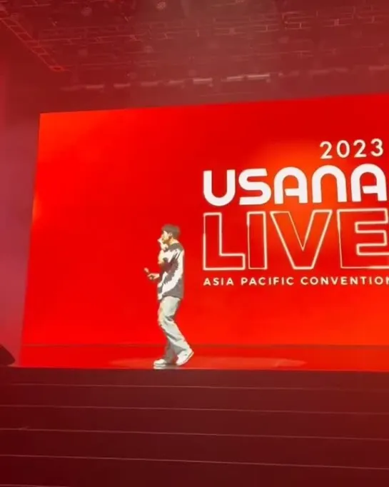 Выступление Рейна на Asia Pacific Conventiom Usana Live. 05-04-2023