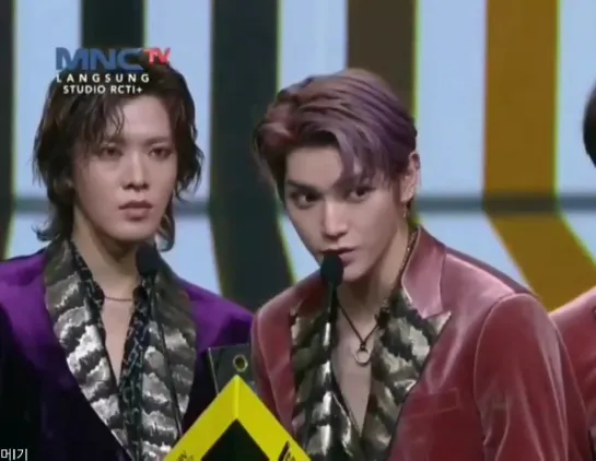 190924  NCT 127 won Special Award @ RCTI Indonesian Television Awards 2019 (Jakarta, Indonesia)