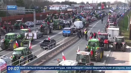 Польские фермеры возобновят массовые протесты