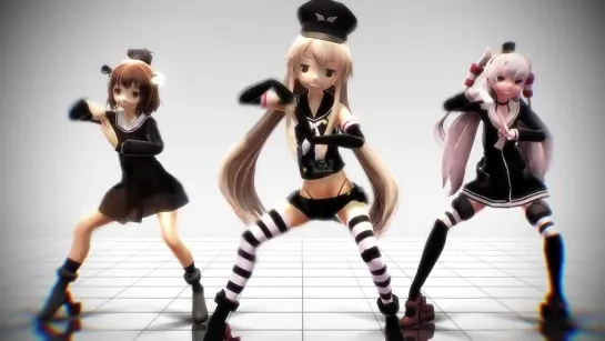 [MMD] Kantai Collection (Shimakaze, Amatsukaze, Yukikaze) - LUVORATORRRRRY