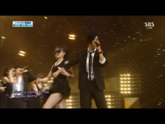 130804 M.I.B - Men in Black (SBS Inkigayo)