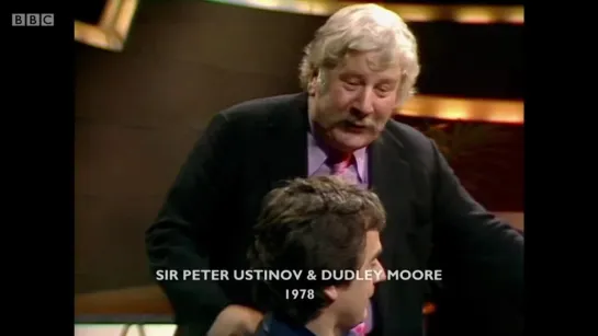 Peter Ustinov and Dudley Moore improvising opera