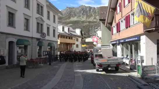 Suworow Kadetten in Andermatt 24.09.2019 - Суворовские курсанты в Андерматте (Швейцария)