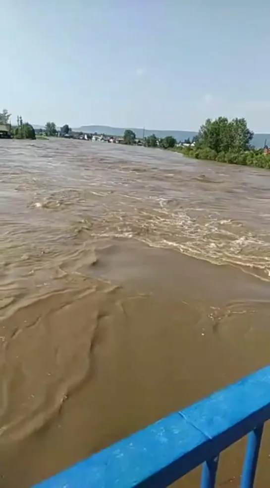 Наводнение в Нижнеудинске